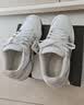 adidas ENTRAP美式校园风运动鞋少年感复古篮球风板鞋阿迪达斯   白色/金属暗银   37 实拍图