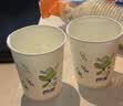 妙洁纸杯 100只*228ML 加厚挺食品级商务办公用品咖啡一次性茶水杯子 实拍图
