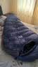 黑冰（BLACKICE）新款【B系列鸭绒木乃伊式羽绒睡袋】户外露营单人羽绒睡袋 蓝色 B1000 L码（新标准） 实拍图
