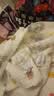 洁丽雅（Grace）A类纯棉婴儿纱布浴巾男女宝宝洗澡巾新生儿用品大毛巾被110*110cm 实拍图