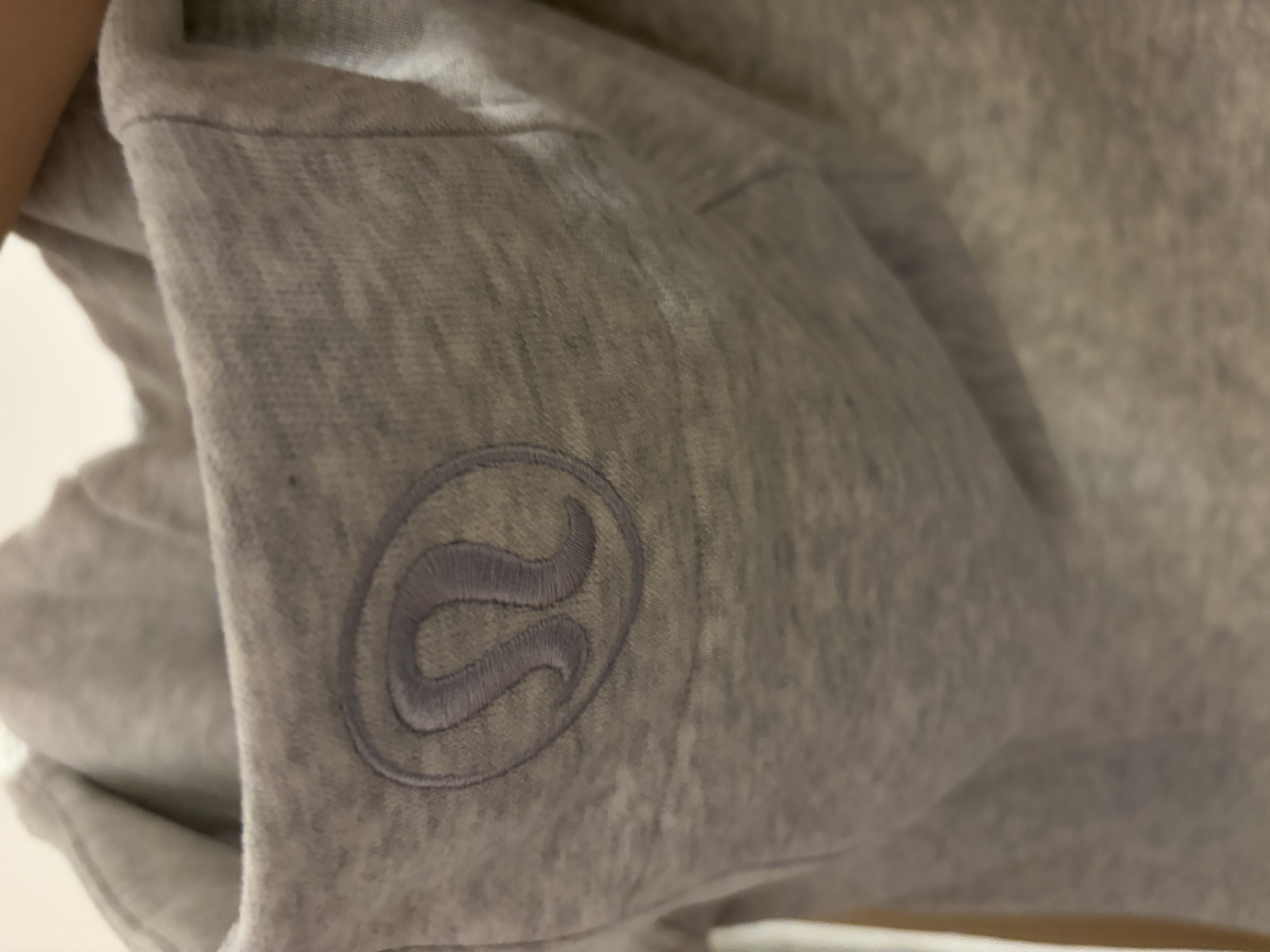 lululemon丨Scuba™ 女士拉链连帽衫*拉绒 杂色核心超浅灰(LW3KAMS) XS /4 实拍图