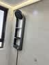 德希顿幕雨淋浴屏简约数显恒温花洒套装白色6033网红置物架收纳台沐浴器 【6033枪灰】冷热版 实拍图