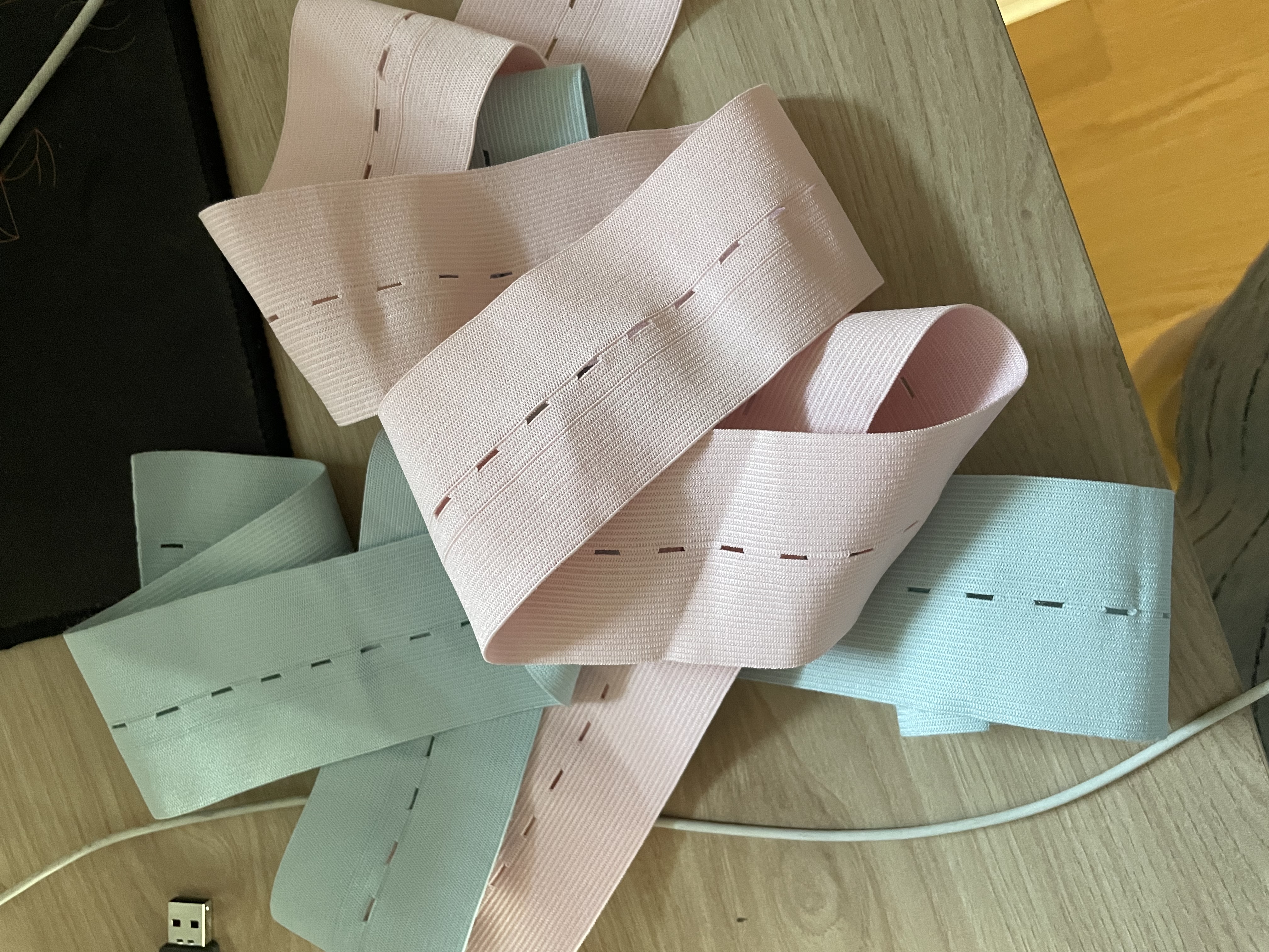 安可新产妇胎监带胎心监护带2条装加长加宽 6x130孕妇产检监护弹力绑带 实拍图