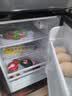 志高（CHIGO）小冰箱迷你小型家用冷藏冷冻两用宿舍出租房用双门办公室电冰箱节能省电 【铜管速冷】118灰色【全国联保丨节能省电】 实拍图