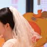 缔晶森系超仙丝带蝴蝶结新娘头纱结婚写真领证小头纱求婚旅拍仪式感 实拍图