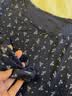 ubras26年新款呼呼睡薰衣草深睡女士带杯睡眠睡衣高级感居家服套装 【色系上新】长袖长裤-深蓝底薰衣草 M 实拍图