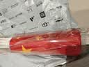 优和（UHOO）国庆小国旗手持小红旗手摇旗 小五星红旗杆帜 7号50面带杆20*30cm送贴纸 户外儿童手拿小旗子带杆 实拍图