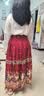 贝瑞加（Babyprints）儿童马面裙套装新中式国风演出服女童民族服装马年春节衣服 红160 实拍图