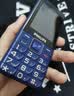 飞利浦（PHILIPS）全网通4G老年人手机超长待机大字体大声音直板按键学生备用功能老人专用手机京东自营E6508A海军蓝 实拍图