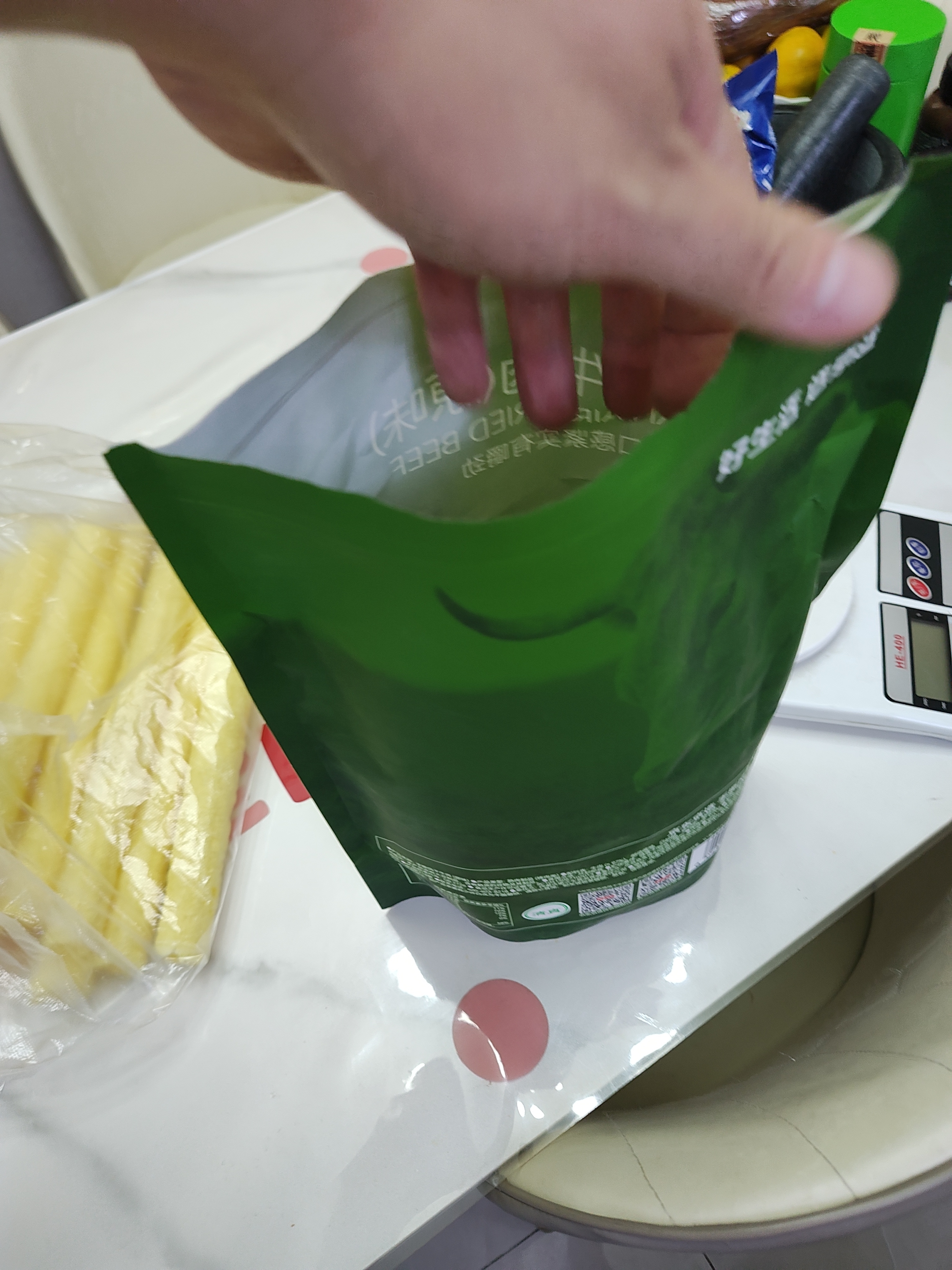 京东京造手撕风干牛肉干原味500g减脂期牛肉健身代餐即食零食内蒙特产下酒 实拍图