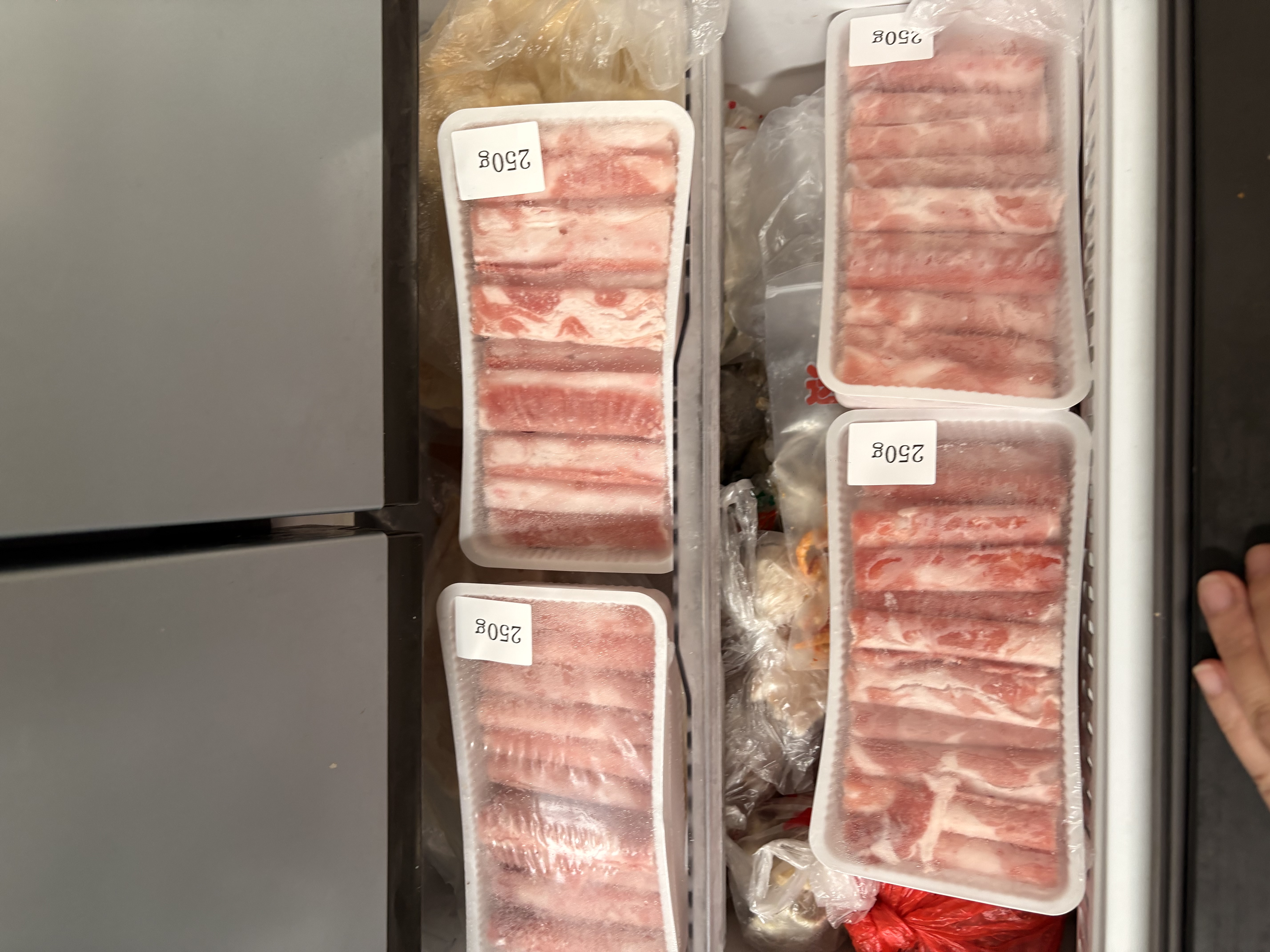鲜京采惠选 内蒙古原切羔羊肉卷净重2斤 火锅涮肉 实拍图