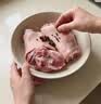 家佳康猪肘子2斤 鲜肉急冻猪前肘蹄膀 带骨去毛 自繁自养 中粮出品猪肉 实拍图