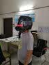 坦克（Tanked Racing）摩托车头盔揭面盔T270双镜片3C多场景防雾透气长途骑行四季 亚黑幽灵之夜【店长推荐】【镀银镜片+头套】 XXL（建议头围61-62cm） 实拍图