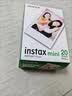 INSTAX富士instax立拍立得 mini相纸 白边双包20张+闪闪星钻边框贴 实拍图
