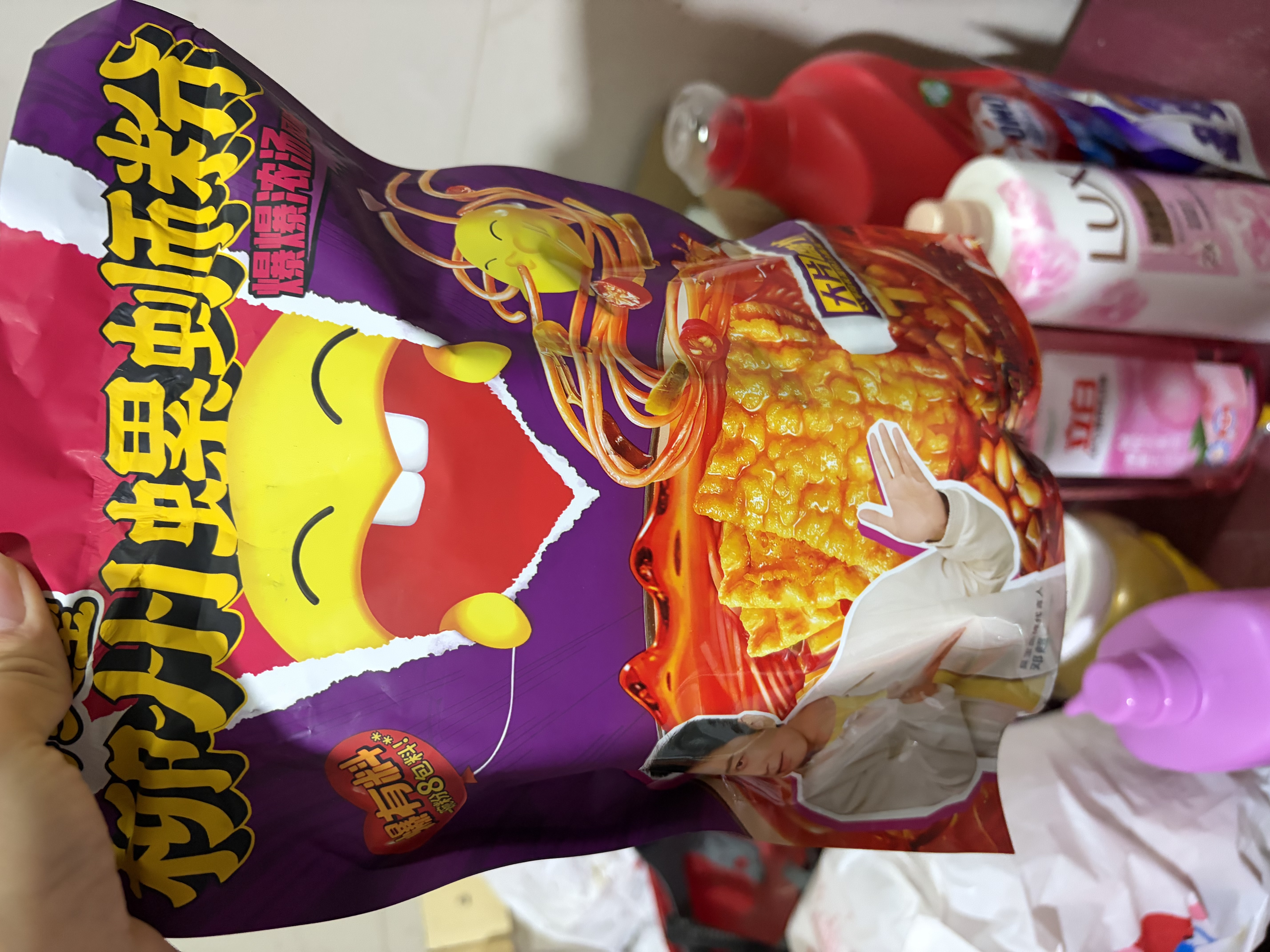 臭宝螺蛳粉爆爆浓汤330g*3袋（水煮型）广西柳州米粉米线 大片腐竹 实拍图