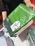 尔木萄（AMORTALS）悬挂底部抽80gsm180抽*1包洗脸巾壁挂式一次性超大超厚悬挂抽取式 实拍图