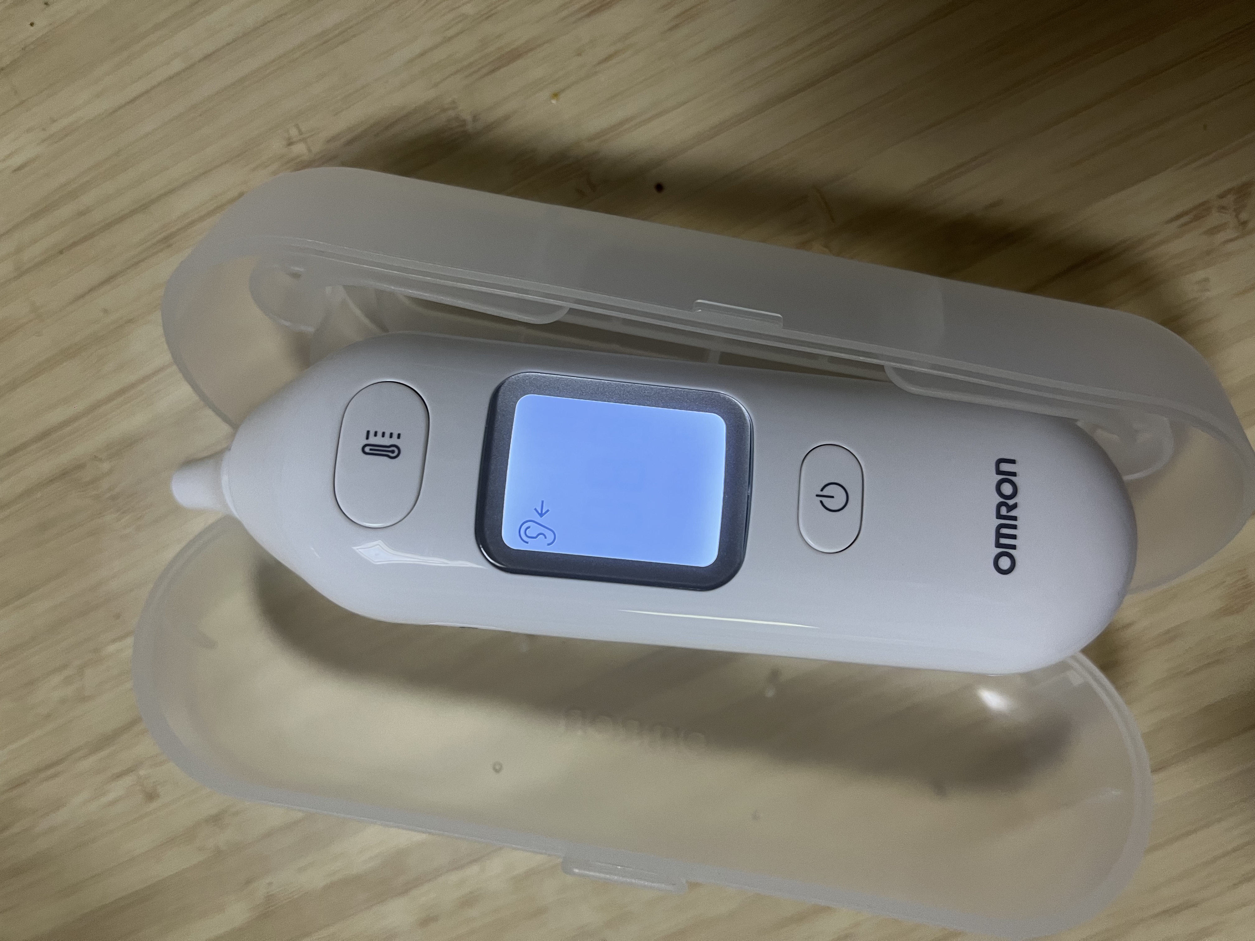欧姆龙（OMRON）耳温枪婴幼儿专用 红外耳式体温计精准 体温枪医用温度计KE130 晒单实拍图
