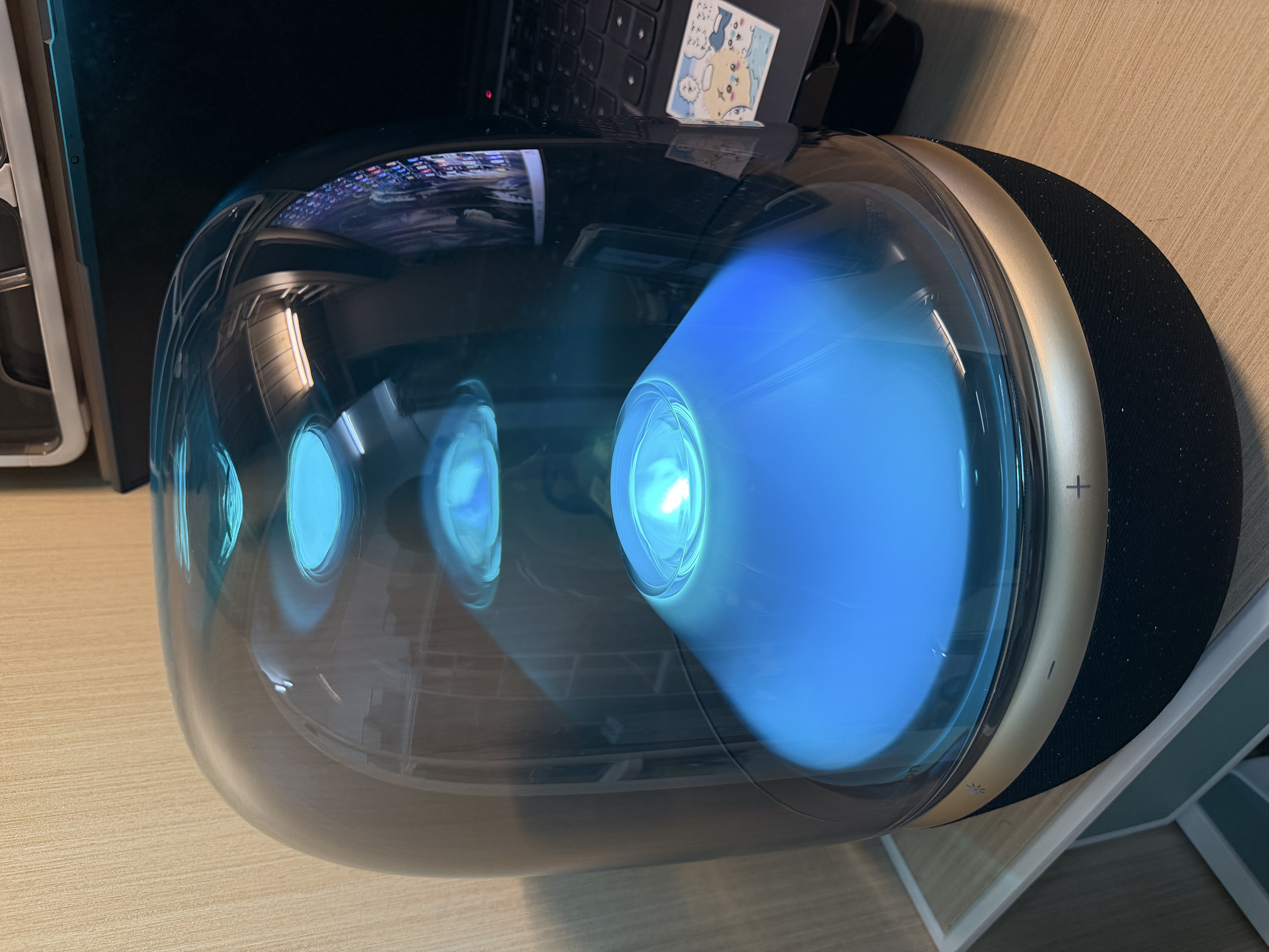 哈曼卡顿 【享10%补贴】音乐琉璃5代 黑金典藏版 蓝牙音箱 家用影院音响 居家艺术 国庆礼物 AURA STUDIO5 实拍图
