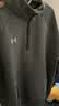 安德玛（Under Armour）UA秋冬Rival男子1/4拉链抓绒保暖长袖运动休闲卫衣1386016 浅岩灰025 L 实拍图