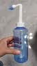 维德手动洗鼻器成人儿童生理盐水清洗医用鼻炎鼻腔冲洗器500ml+90包盐 实拍图