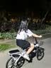 永久折叠自行车男女款成人超轻便携代步通勤变速双减震免安装小型单车 珍珠白【整车避震丨辐条轮】 20寸【适合身高155-175cm】 7速 实拍图