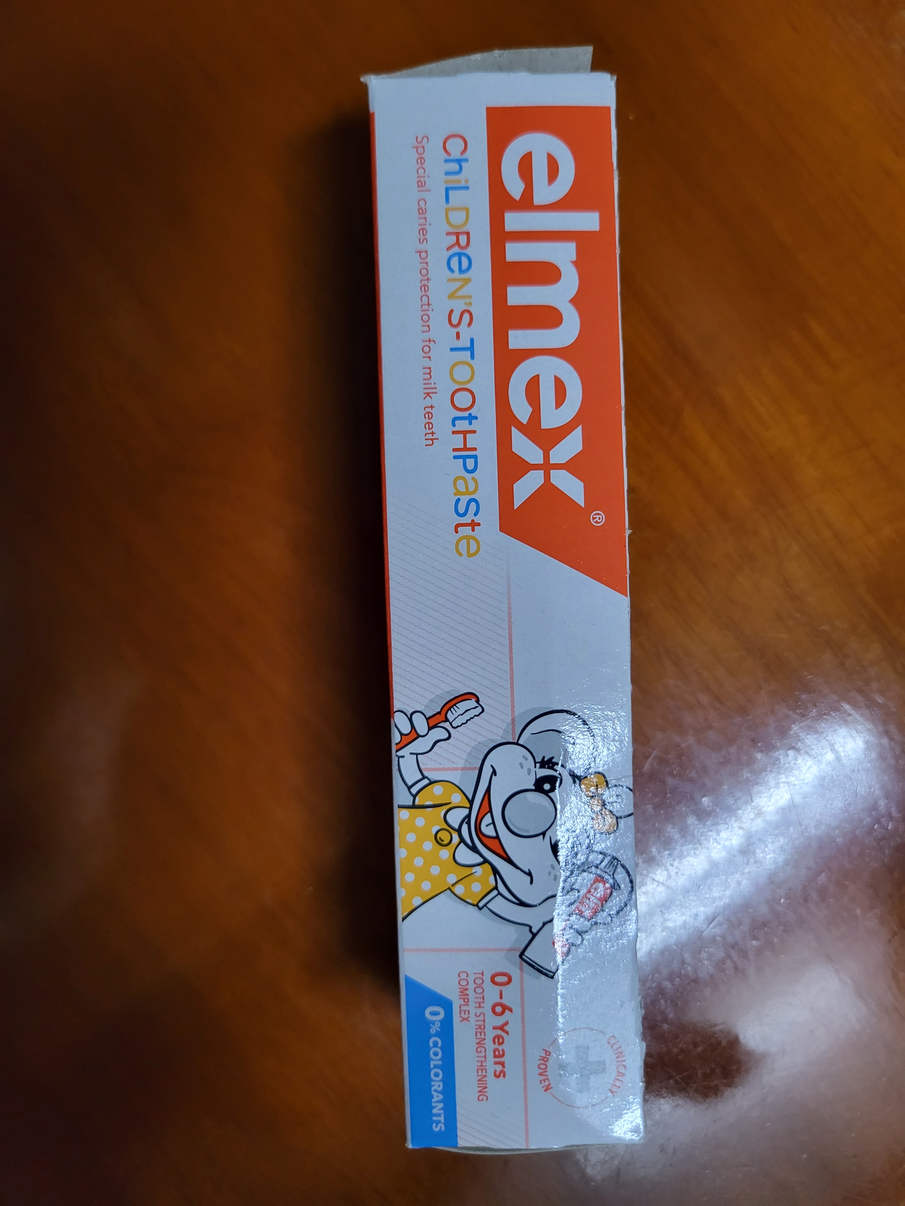 ELMEX艾美适含氟儿童牙膏0-3-6岁婴幼儿防蛀固齿不辣口护龈50ml 实拍图