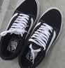 VANS范斯官方 升级款ComfyCush Old Skool舒服运动鞋低帮 黑色 37 实拍图