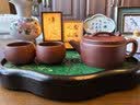 京东京造 宜兴紫砂壶 手工茶壶【原矿紫泥】煮泡茶具汉瓦壶套装 220ml礼盒 实拍图