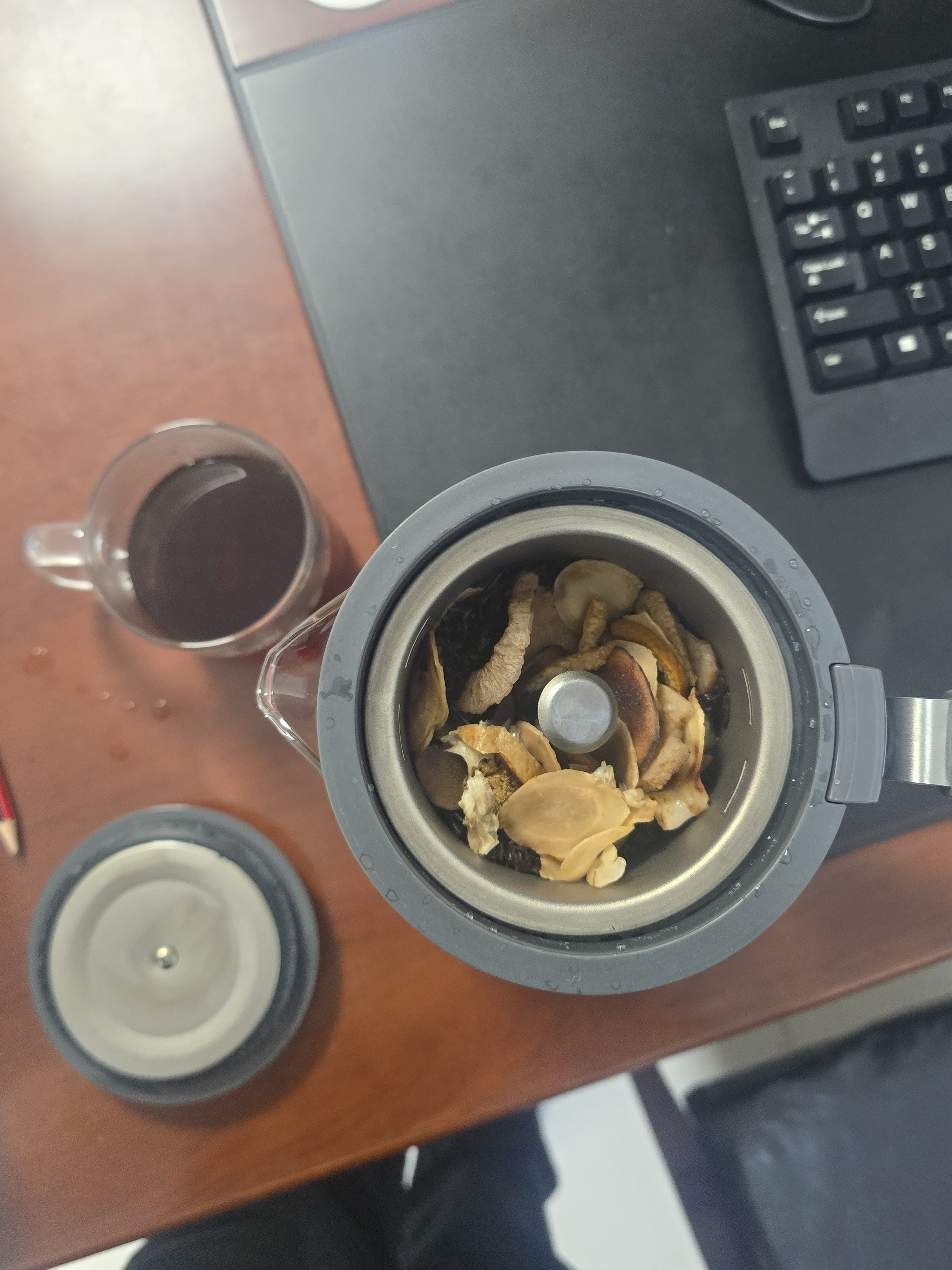 金灶（KAMJOVE）纯钛煮茶器喷淋式养生茶壶 烧水壶围炉煮茶壶保温一体全自动电热水壶 1.5L煮茶器 A-59T 实拍图