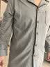 棉嘟嘟棉男士睡衣磨毛长袖长裤家居服套装柔软亲肤居家服 灰色L 实拍图