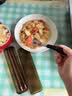 COOKSS鸡翅木筷子勺子套装学生上班族便携式筷勺复古高级感餐具收纳盒 实拍图