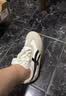 拉夏贝尔女鞋徳训鞋女新款百搭休闲鞋低帮软底运动鞋子女-2215B 米灰黑 38 实拍图