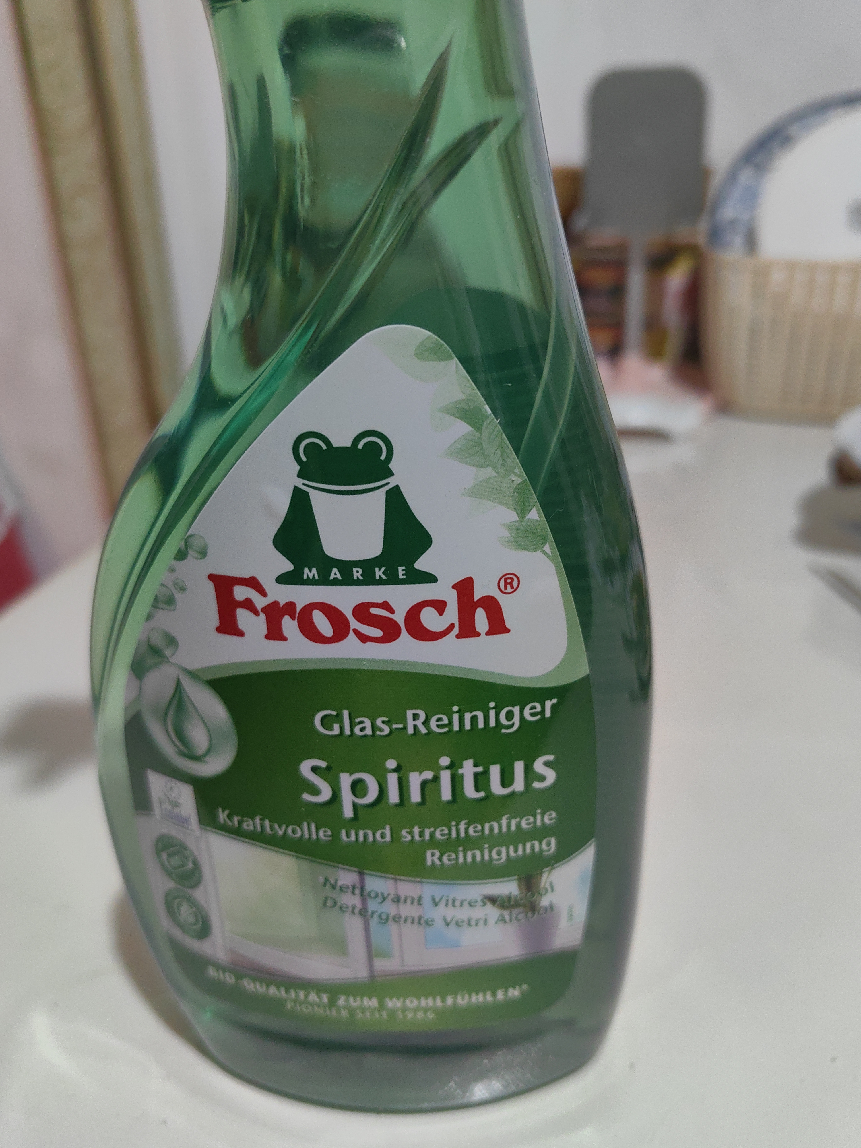 Frosch玻璃/镜面专业清洁喷剂  玻璃水雨刮水 玻璃液500ml 德国原装进口 实拍图