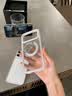 WiWU双气囊支点壳Q1适用iPhone18ProMax手机壳 通用iphone17promax保护套2026新款精孔全包磁吸 【雪松白】真气囊防摔|360°旋转支架|清爽冰透 iPhone17 Pr 实拍图