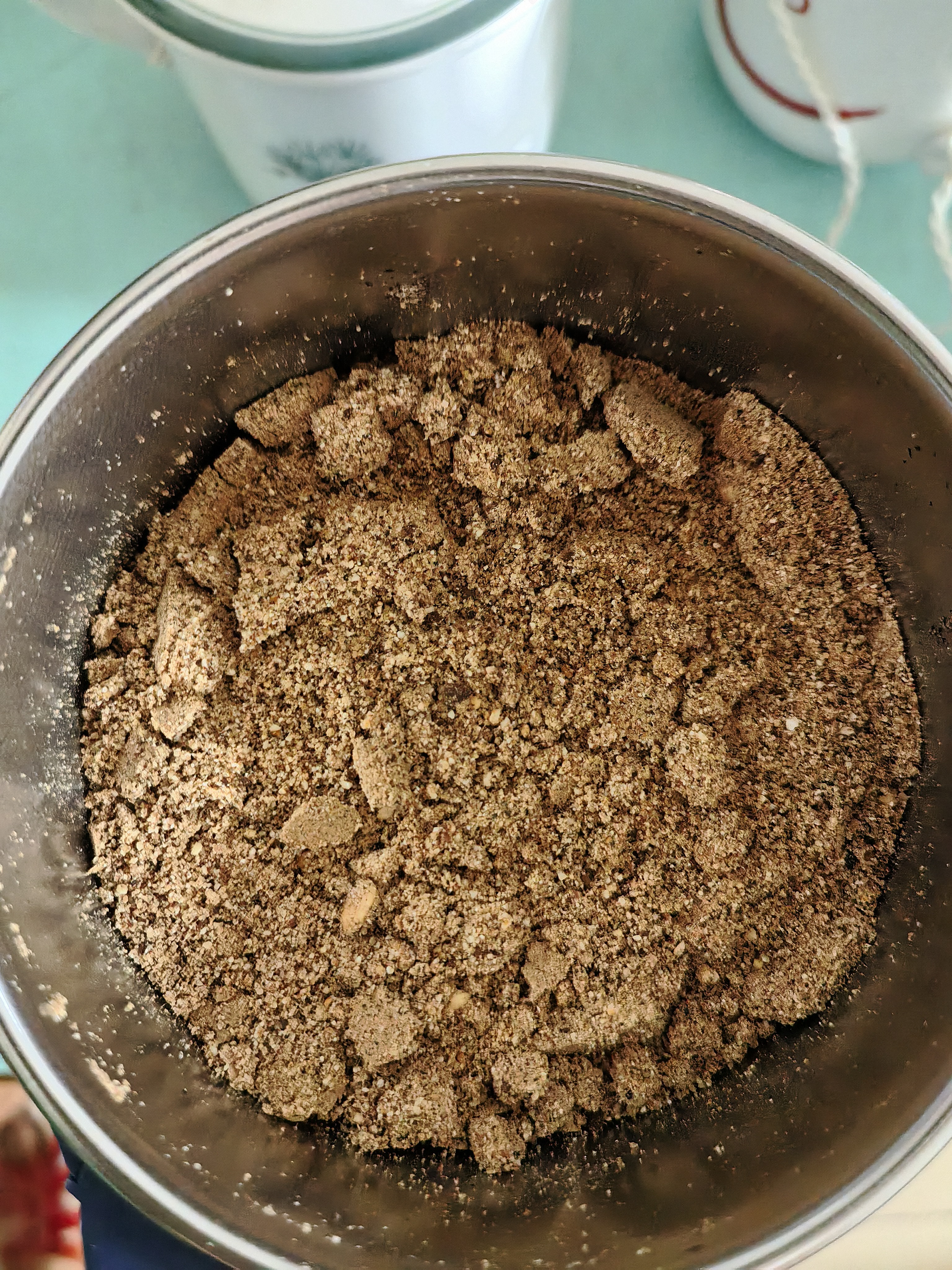 新飞 粉碎机家用 研磨机 打粉机超细 干湿两用 中药粉碎机胡椒花椒田七中药 500ml星空蓝一刀 实拍图