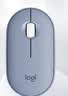 罗技（Logitech）PEBBLE 2.0 无线蓝牙鼠标 静音鼠标 办公鹅卵石便携 升级Pebble2代 蓝色 实拍图