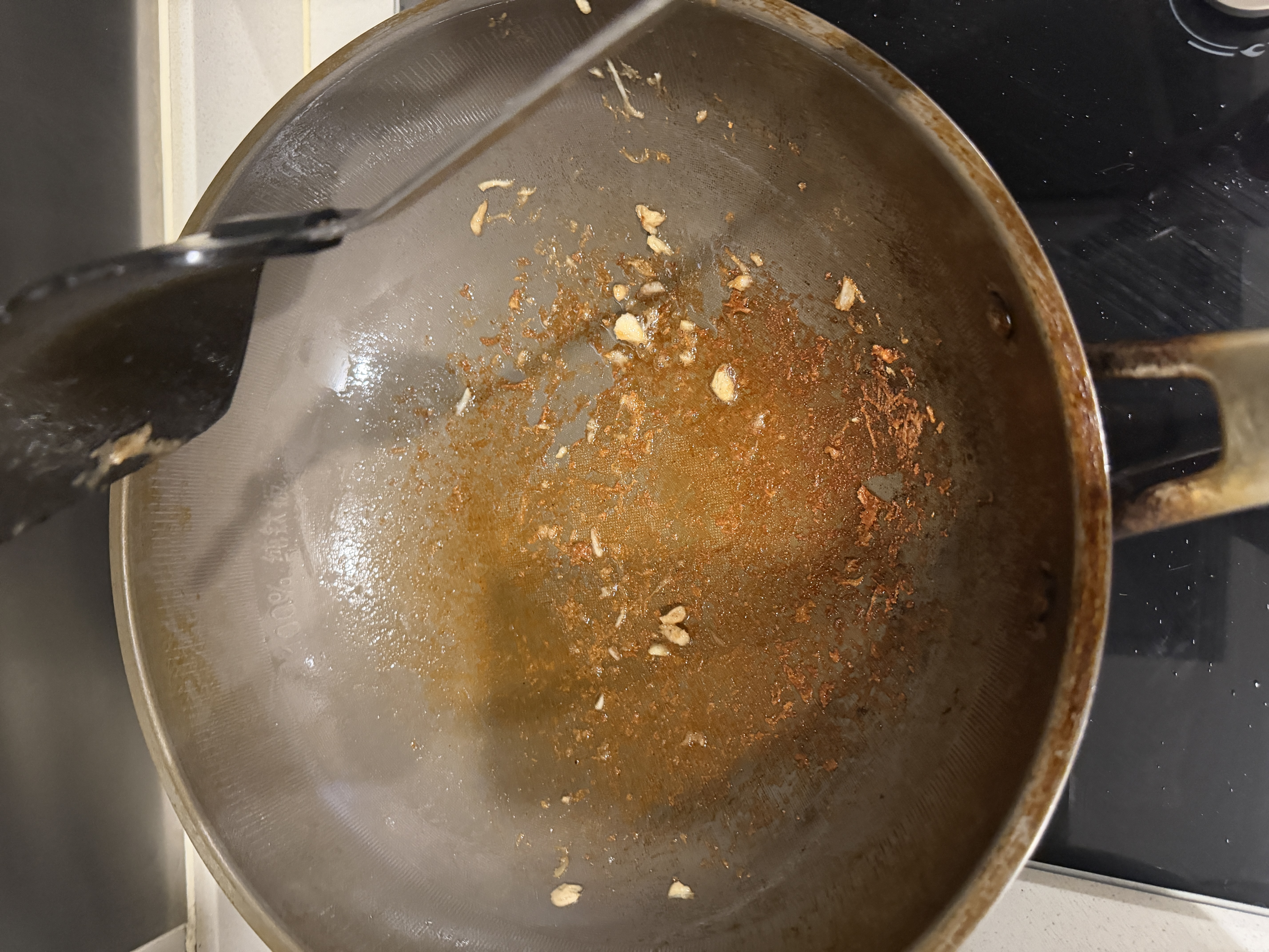 爱仕达（ASD）炒锅无氟涂层纯钛炒菜锅不锈钢家用钛锅防粘燃气电磁炉通用30cmZ1 实拍图