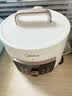 美的（Midea）鸳鸯电压力锅4L 蒸炖煮多功能小型双胆家用电饭煲煲汤锅2-5人开盖火锅不锈钢蒸笼五档火力KK05 实拍图