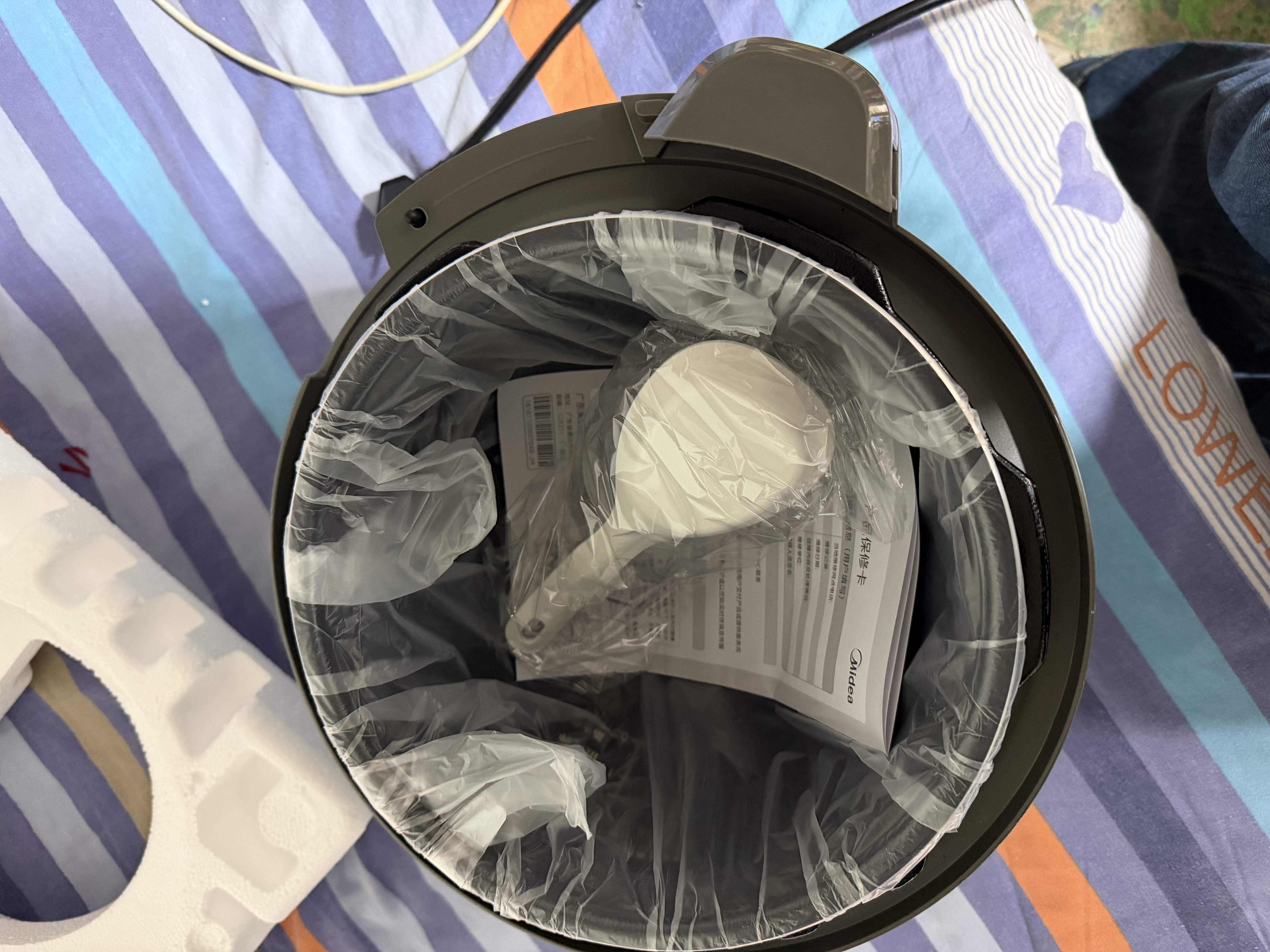 美的（Midea）0涂层电压力锅多功能一体 高压电饭煲 家用电高压锅3-4-5-8人 大容量 304不锈钢内胆 智能预约 2026年新款升级不锈钢内胆MY-C5856G 5L 实拍图