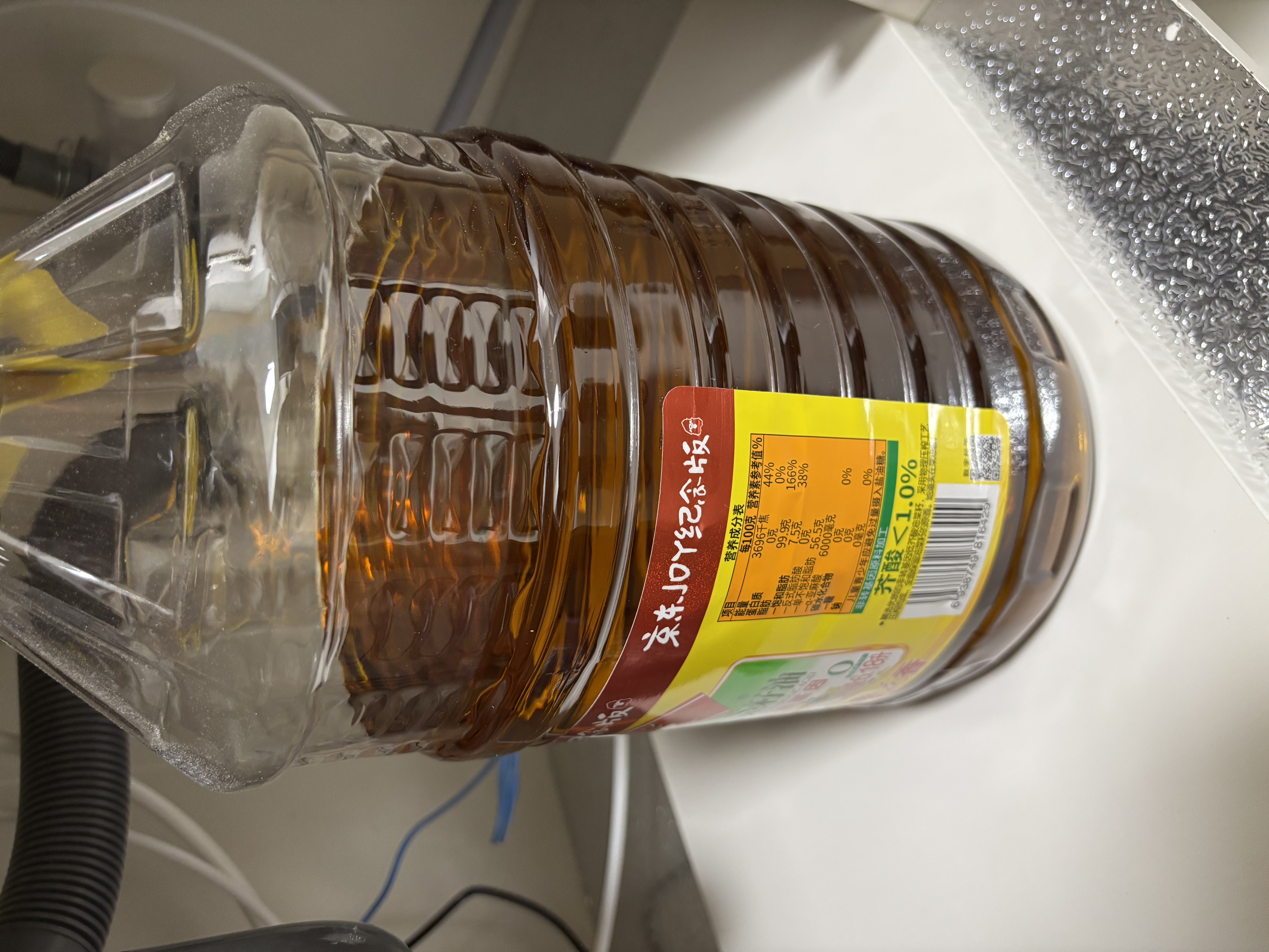 鲁花 【保真菜籽油】食用油 低芥酸特香菜籽油 6.18L   物理压榨 实拍图