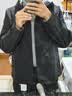 京东京造防雨压胶男士夹克高端软壳男装外套春秋新款轻量冲锋夹克 黑L 实拍图