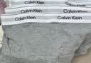 Calvin Klein男士ck内裤亲肤透气三条装提花棉质防夹臀低腰平角内裤 M 礼物 实拍图