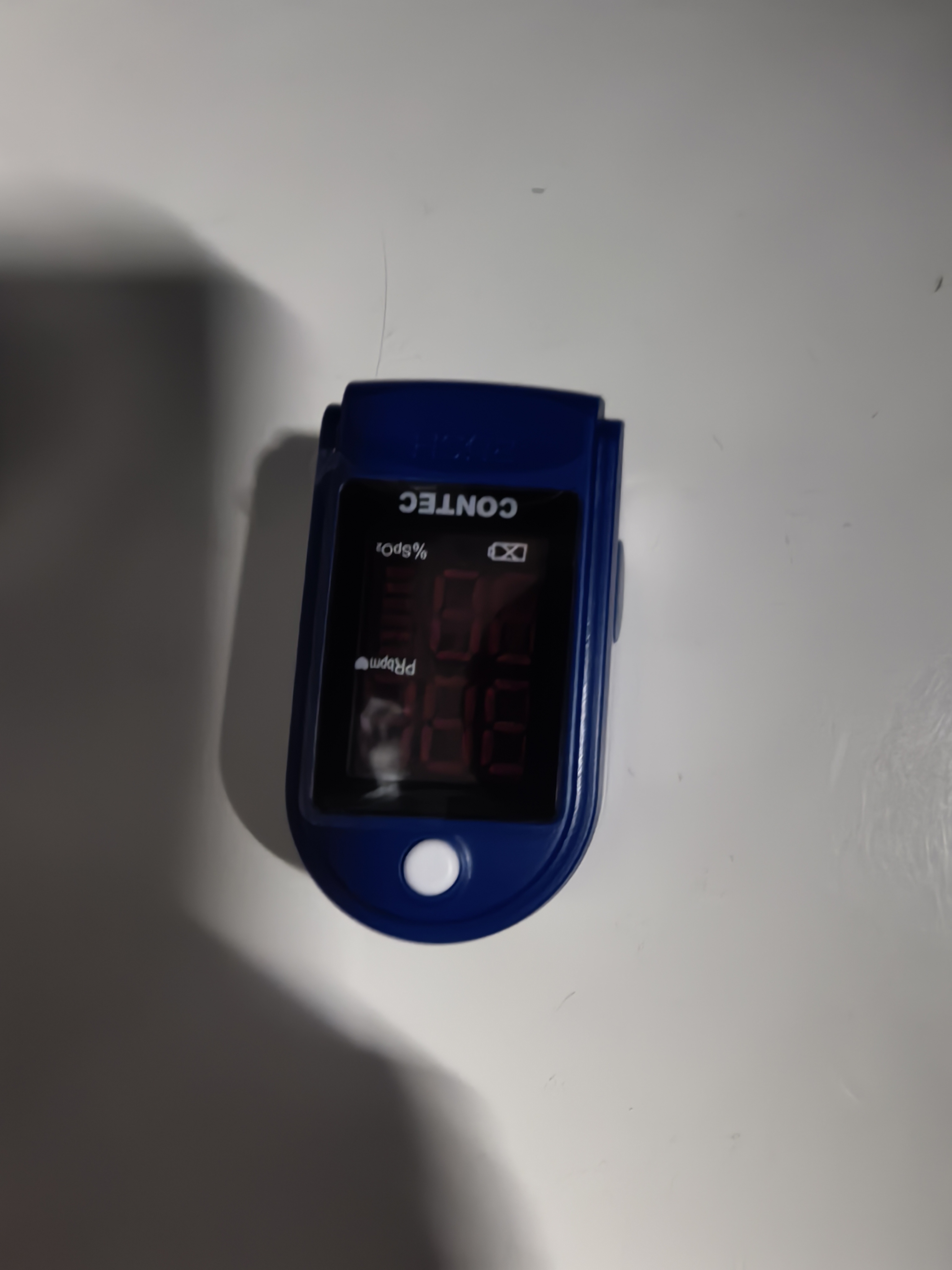 CONTEC康泰脉搏血氧仪医用级家用老人指夹式血氧饱和度检测仪CMS50DL 实拍图