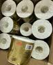 清风有芯卷纸 金装4层200克*27卷 高克重卫生纸卷筒纸 厕纸纸巾整箱 实拍图