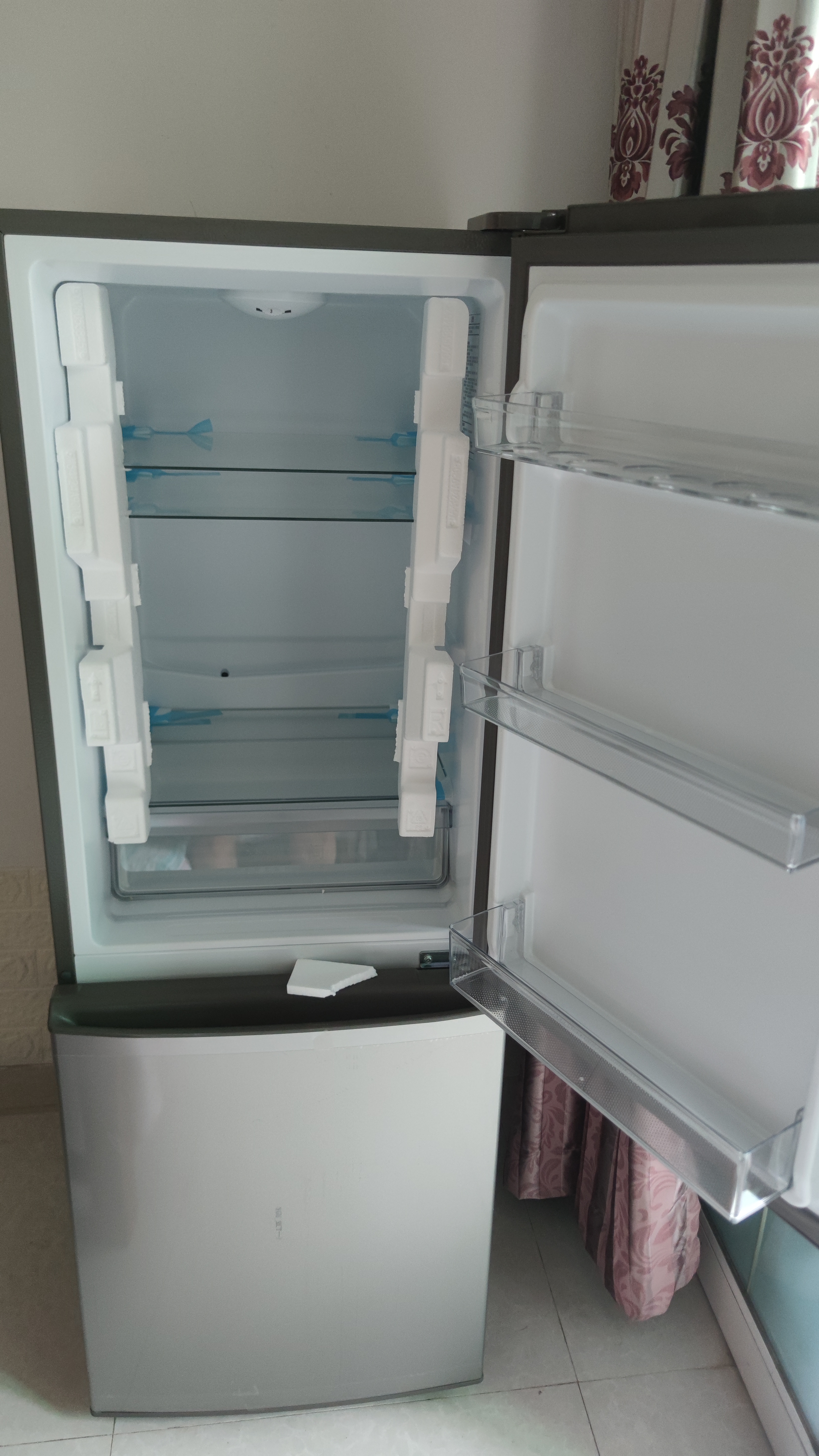 海尔出品统帅悦享系列180L两门小户型家用租房电冰箱直冷不占地BCD-180LLC2E0C9以旧换新 实拍图