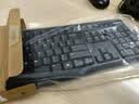 罗技（Logitech）MK121P（同MK120外观） 有线键鼠套装 鼠标键盘套装108键全尺寸 商用办公电脑  黑色 实拍图