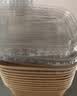 美厨（MAXCOOK）一次性饭盒餐盒牛皮纸碗带盖野餐水果打包盒750ml*10套 MCPJ7718 实拍图
