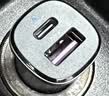 绿联车载充电器超级快充点烟器充电头转换器一拖二PD30W/SCP适用苹果18Pro Max华为小米三星快充 实拍图