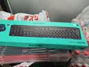罗技（Logitech）MK275 键鼠套装 无线键鼠套装 办公键鼠套装 全尺寸 商务键鼠套装 带无线2.4G接收器 黑蓝色 实拍图