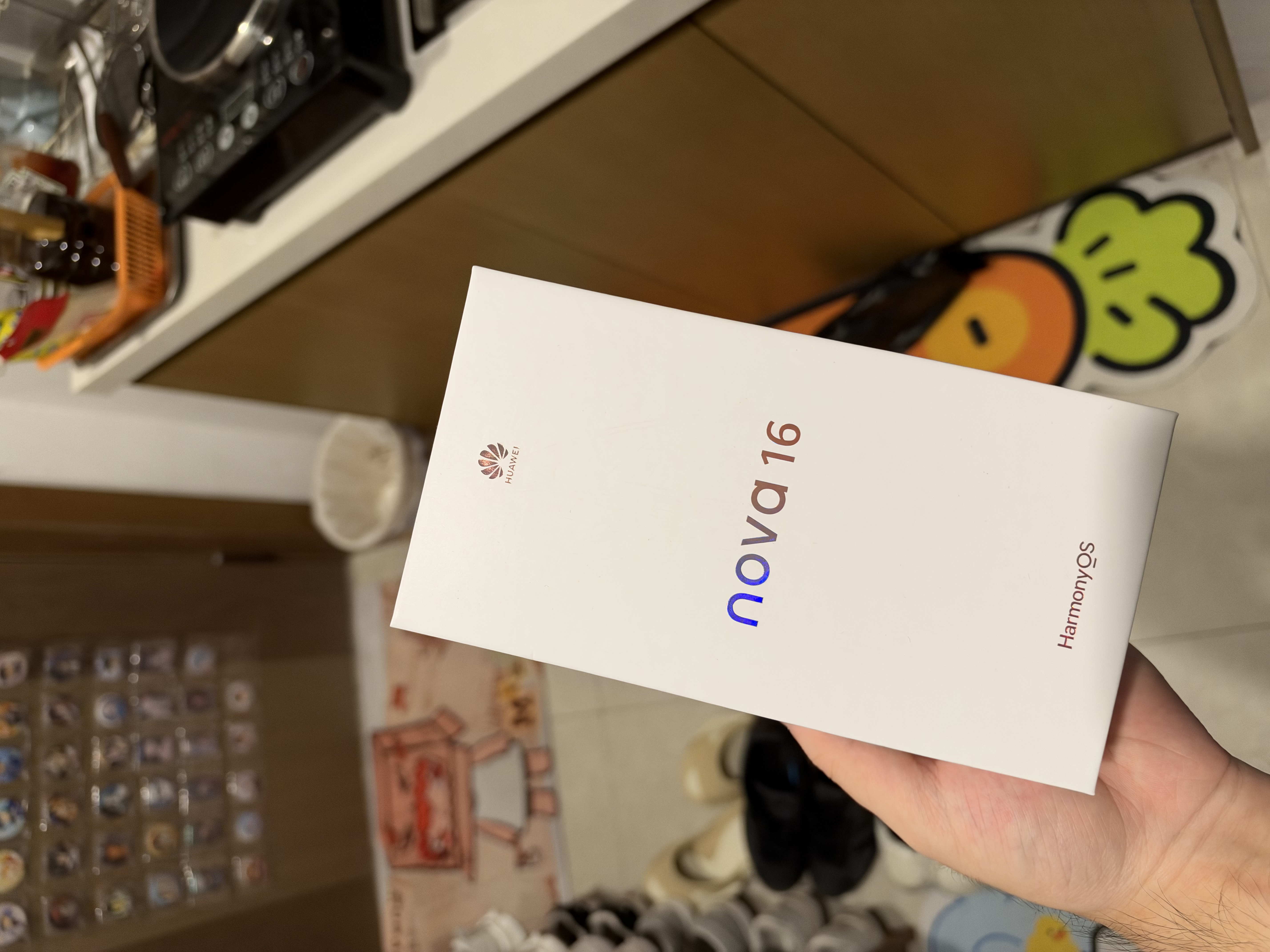 华为nova 16 时代少年团代言 256GB 晴空蓝 后置红枫影像 麒麟9010S芯片 直屏智能手机 实拍图